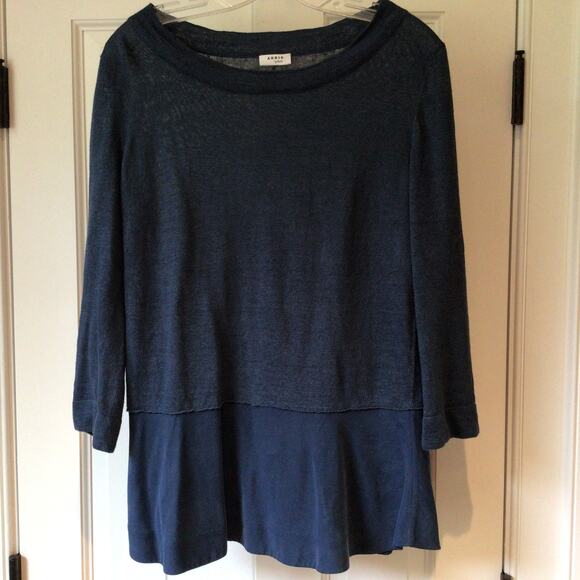 Akris Punto Linen Sweater Sz 8 - Picture 1 of 5